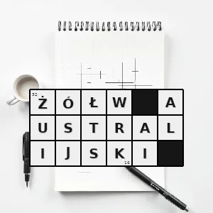 Hasło krzyżówkowe żółw natator - żółw australijski – rozwiązanie, synonimy, podpowiedzi i definicje krzyżówkowe